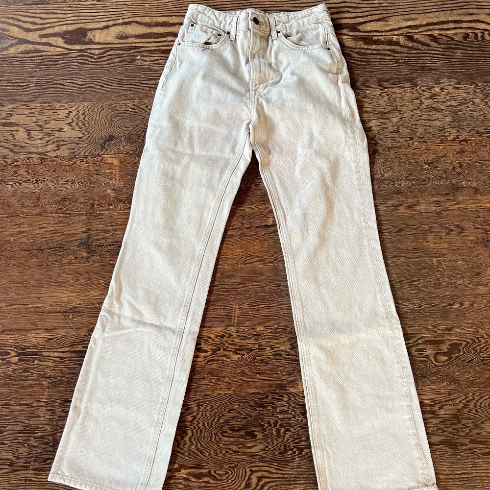 GRLFRND Wide Leg Jeans
